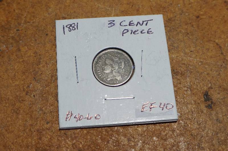 1881 3 Cent Piece
