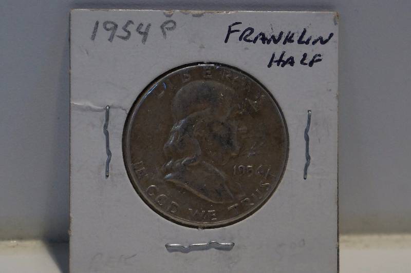1954 Franklin Half Dollar