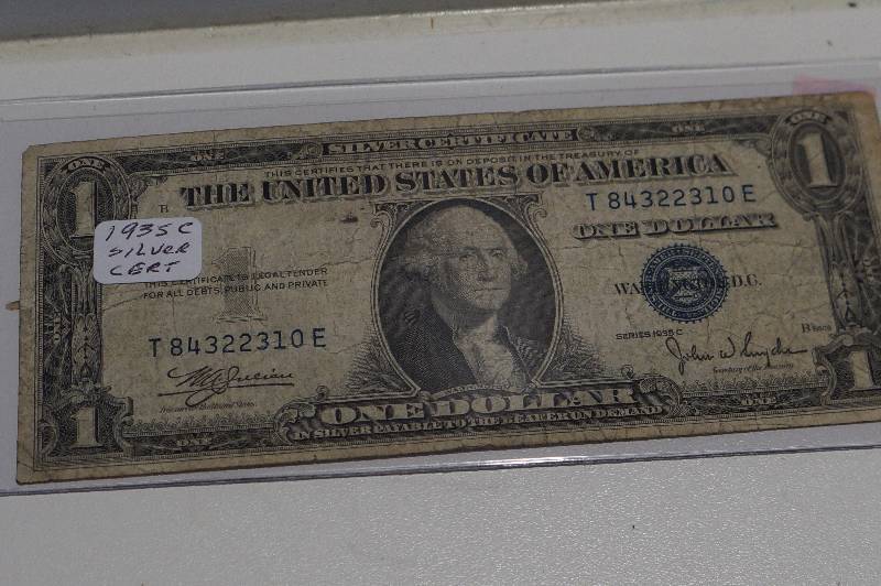 Series 1935-C $1 Silver Certificate