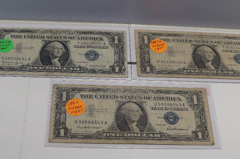 Series 1957, 1957-A, 1957-B $1 Silver Certificate
