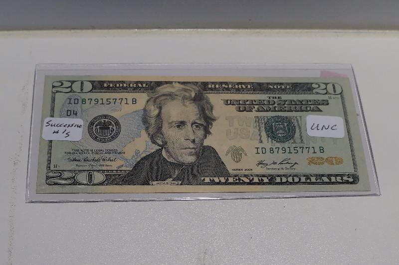 Series 2006 $20 Uncirculated Note