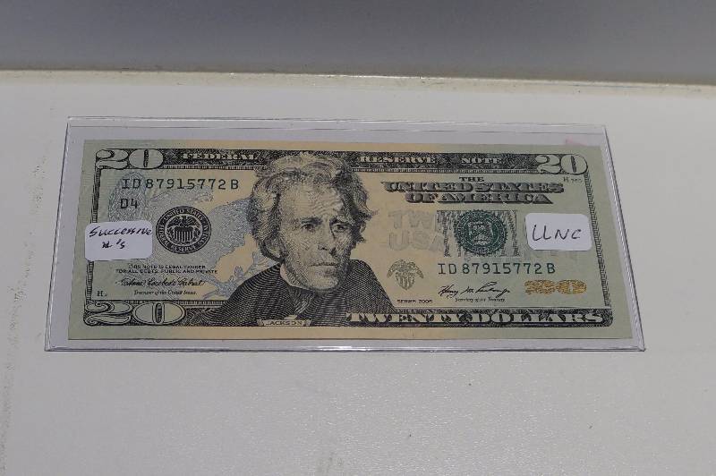 Series 2006 $20 Uncirculated Note