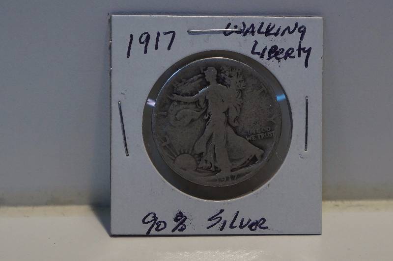1917 Walking Liberty Half Dollar