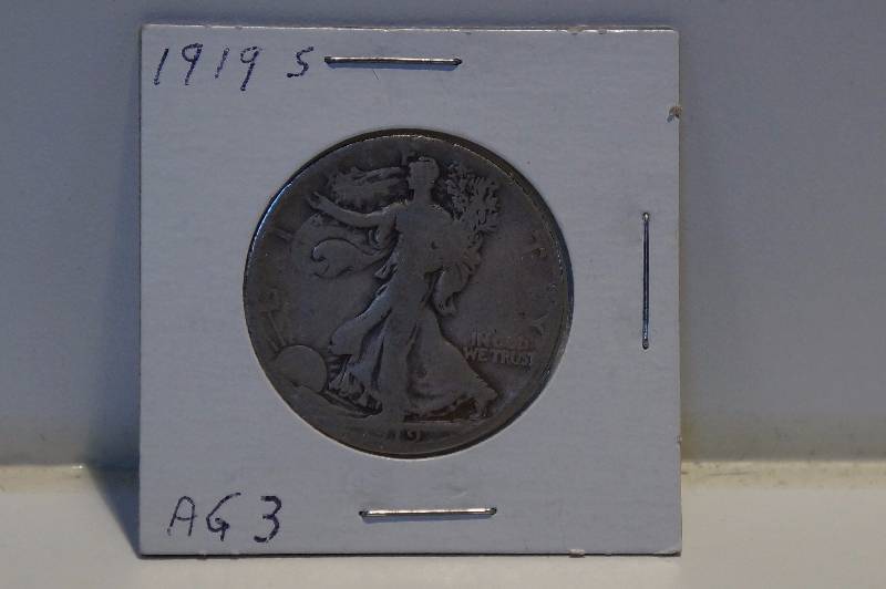 1919-S Walking Liberty Half Dollar