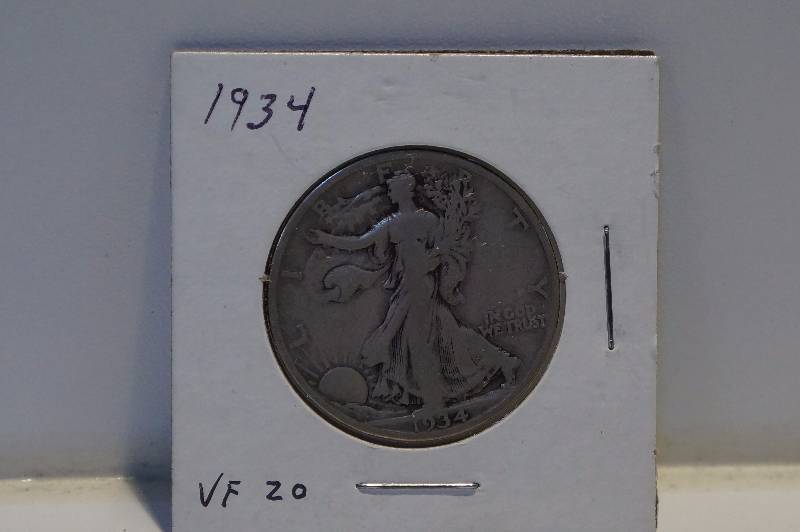 1934 Walking Liberty Half Dollar