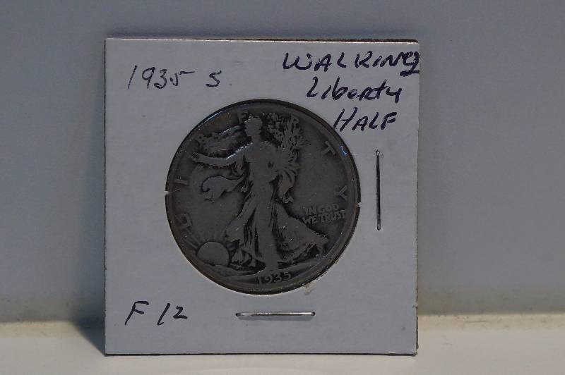 1935-S Walking Liberty Half Dollar