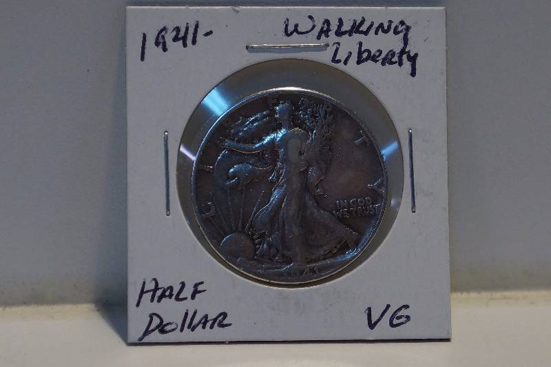 1941 Walking Liberty Half Dollar