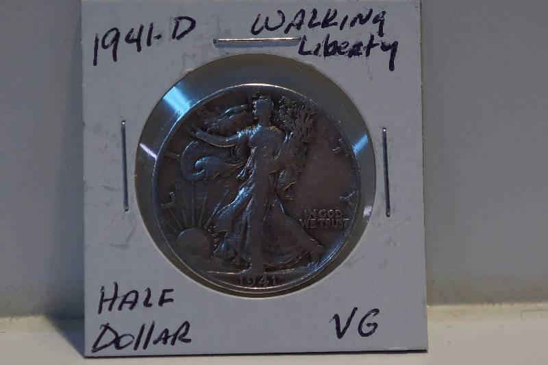 1941-D Walking Liberty Half Dollar