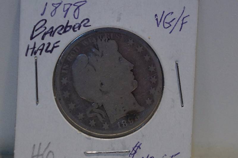 1898 Barber Half Dollar