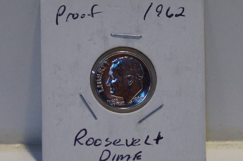 1962 Proof Roosevelt Dime