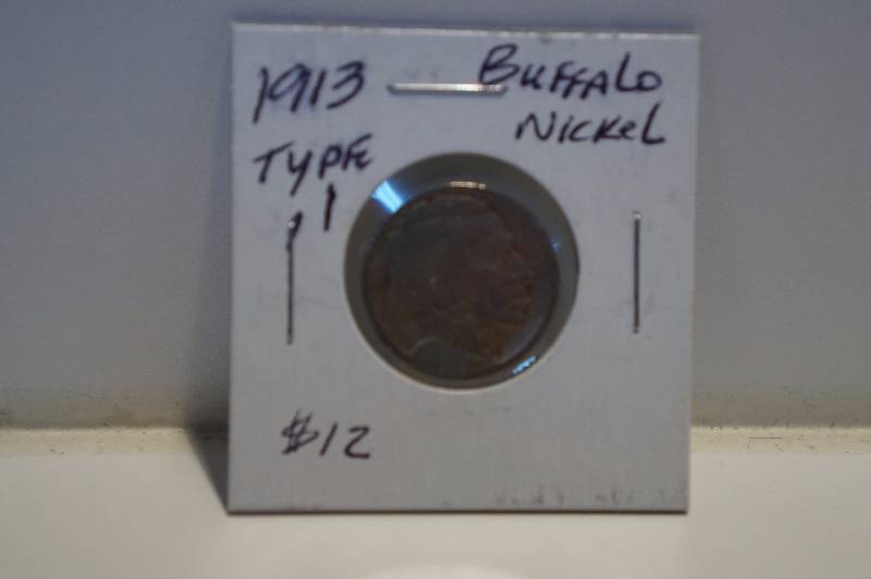 1913 Type 1 Buffalo Nickel