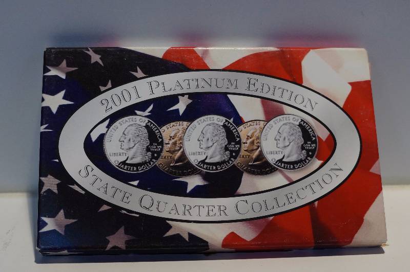2001 Platinum Edition State Quarter Collection