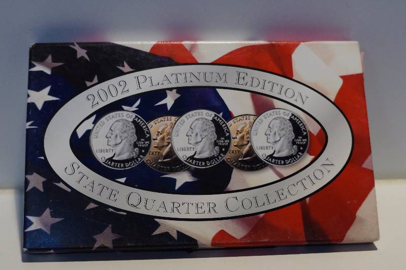 2002 Platinum Edition State Quarter Collection
