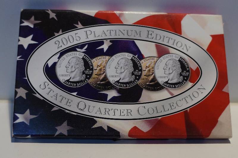 2005 Platinum Edition State Quarter Collection