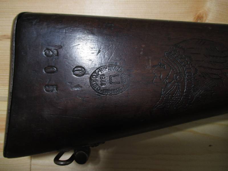 lot 9 image: Italian Model 187087 Rifle