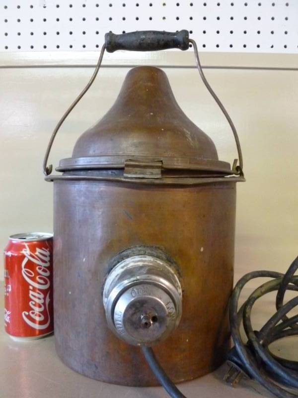 Vintage Copper Melting Pot