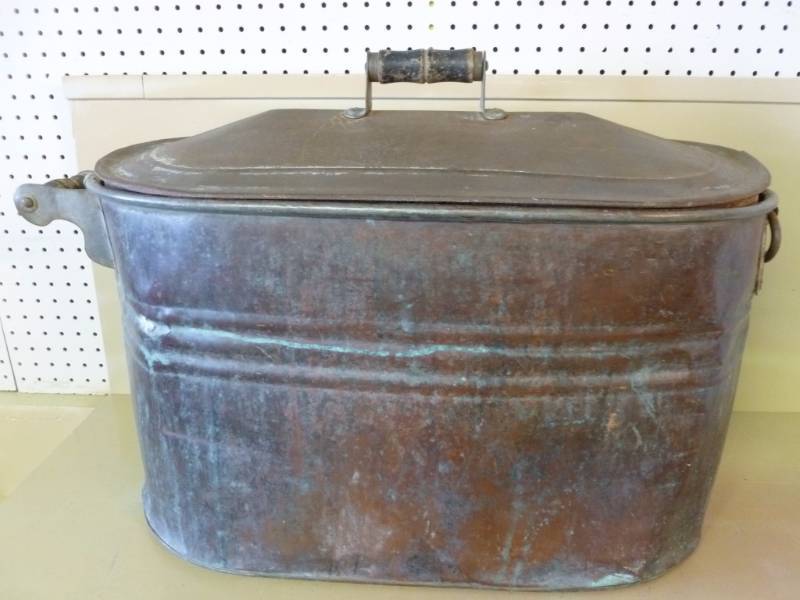 Antique Copper Boiler