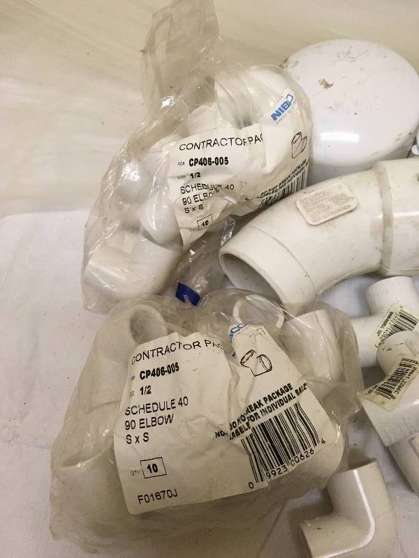 lot 15 image: Lot of Plumbing Accessories