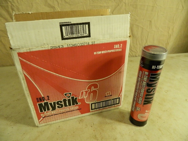 lot 55 image: New Mystik JT6 Hi-Temp Multi Purpose Grease