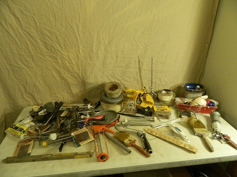 lot 80 image: Painting  Drywall Supplies