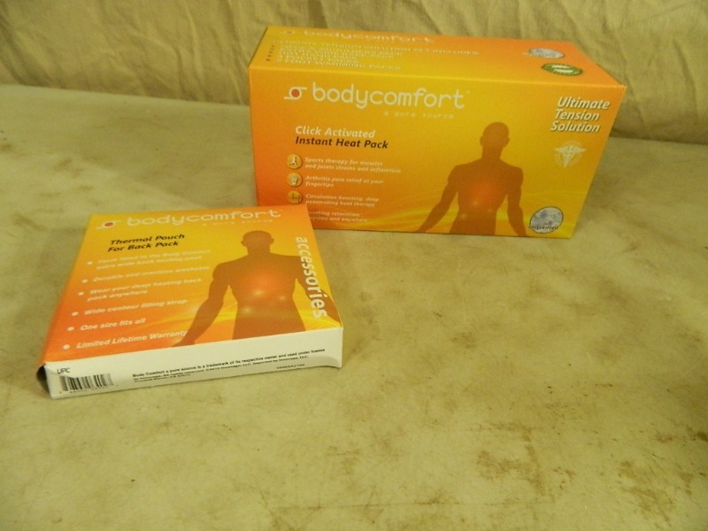 lot 166 image: New Body Comfort Packs