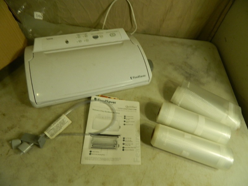 lot 203 image: Foodsaver with Accessories