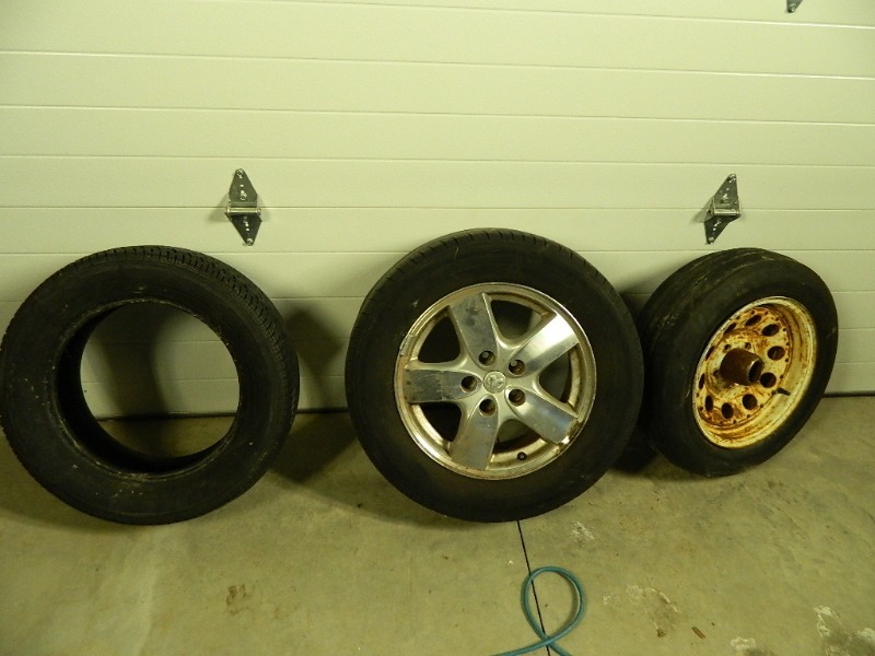 lot 43 image: Assorted Wheels and Tires