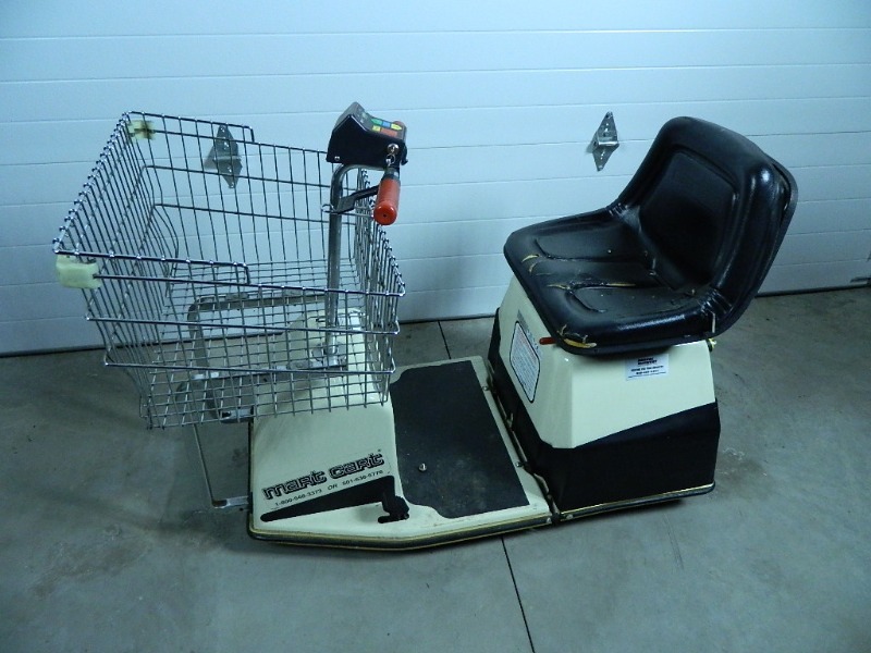 lot 1B image: Mart Cart Electric Shopping Scooter