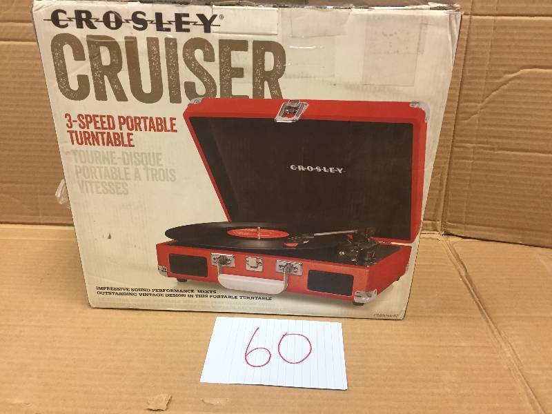 lot 60 image: Crosley Cruiser Never used