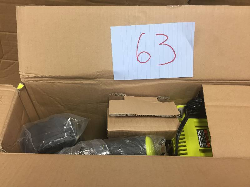 lot 63 image: Ryobi Cordless Blower