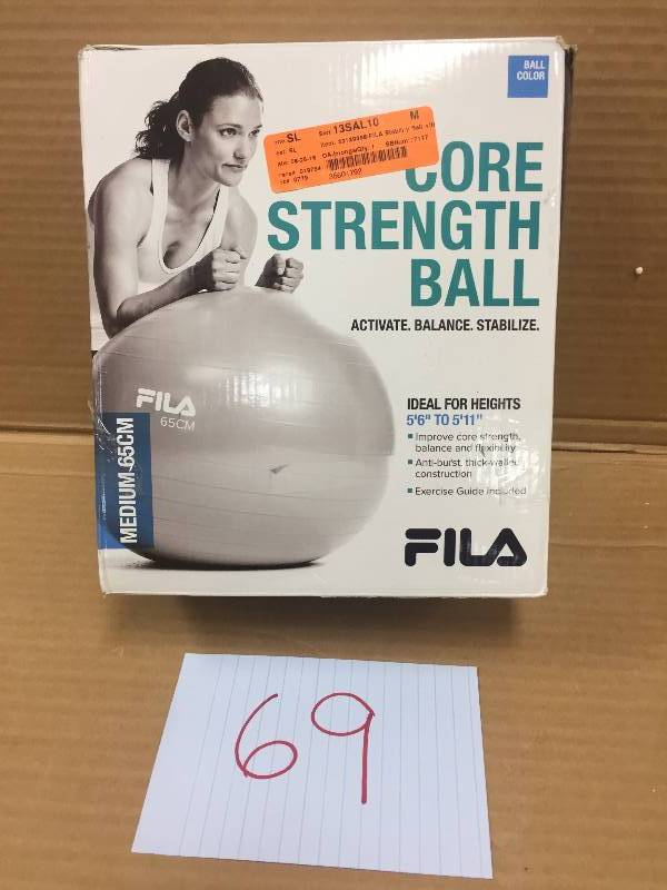 lot 69 image: Fila Core Strength Ball