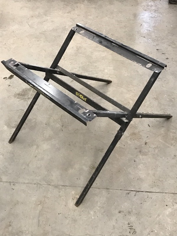 lot 43 image: DeWalt Folding Table Saw Stand ...