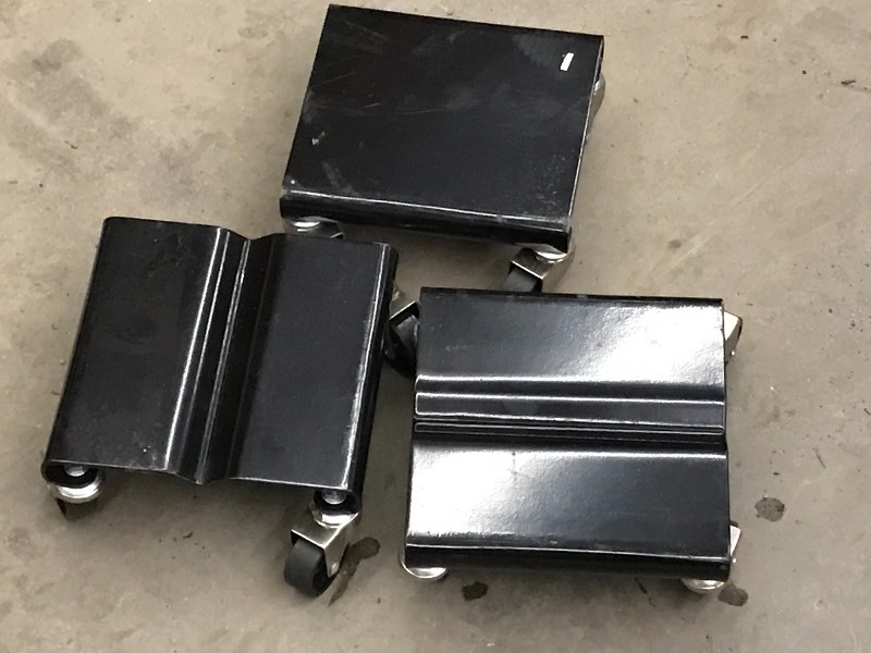 lot 49 image: Unused Set Of Snowmobile Dollies ...