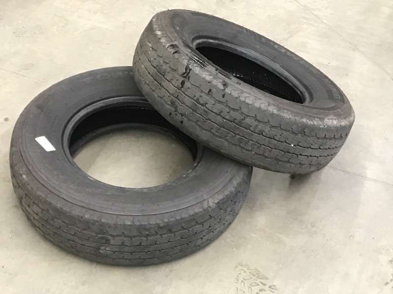 lot 80 image: (2) Towmax Radial ST2257515 Trail...