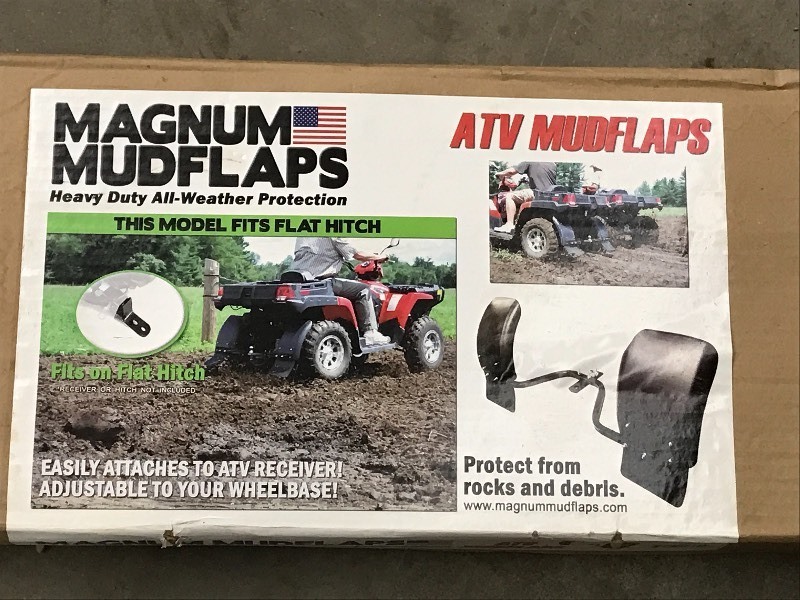 lot 97 image: Unused ATV Mud Flap Set, Universal ...