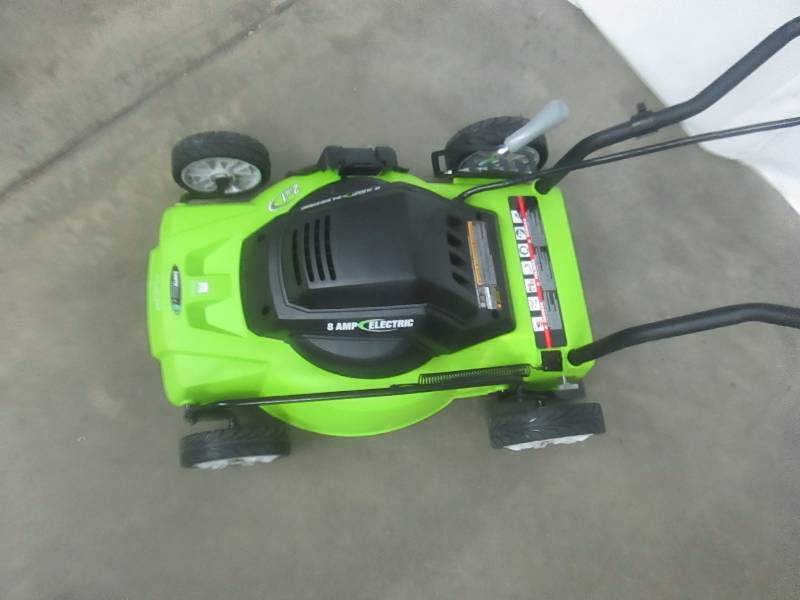 lot 14 image: Earthwise 14 Corded Electric Lawn Mower