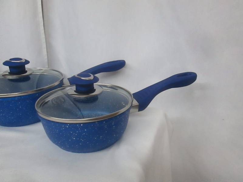 lot 25 image: Alpine Cuisine 7-Piece Cookware Set