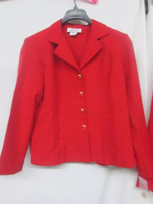 lot 84 image: Westside 2-pc. Back-Ruffle Skirt Suit