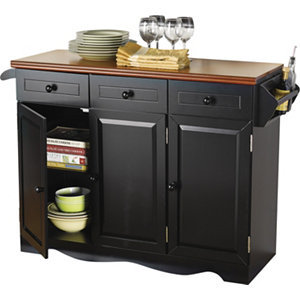 lot 26 image: Sideboard with 3 Cabinets and Drawers