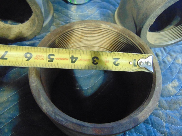 lot 50 image: (3) Threaded Pipe Connectors