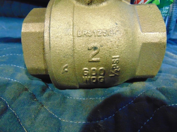 lot 56 image: (2) 2 Ball Valves