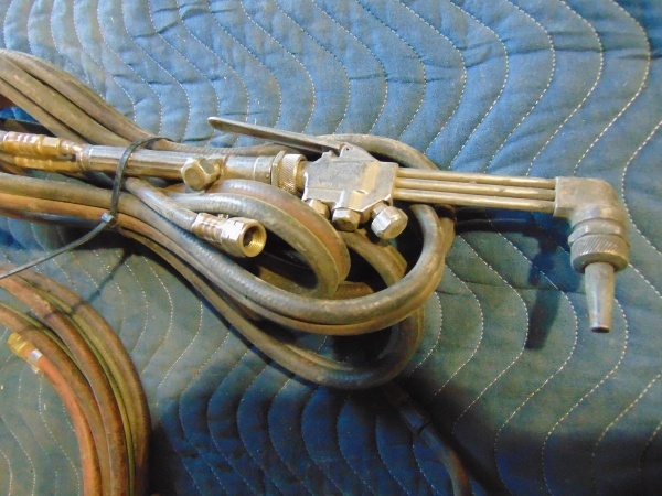 lot 74 image: (2) Torch Heads and Hoses