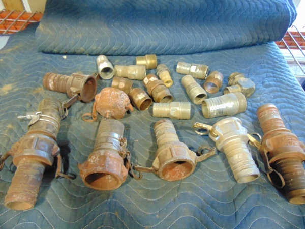 lot 80 image: Lot of Hose Connectors and Ends