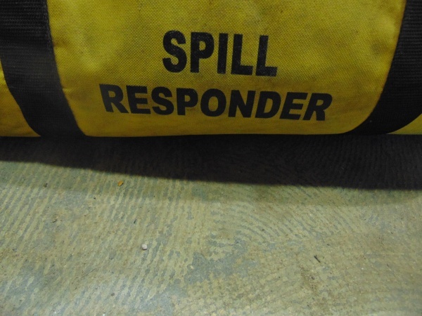 lot 90 image: Spill Responder Kit and Caution Sign