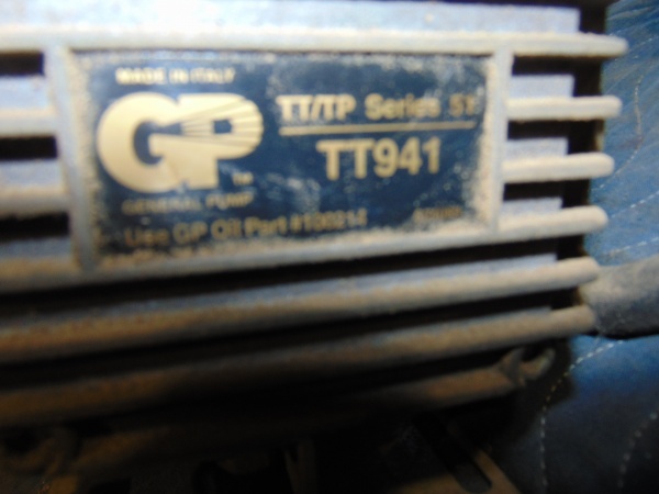 lot 95 image: Pressure Washer Pump