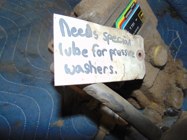 lot 96 image: Pressure Washer Pump