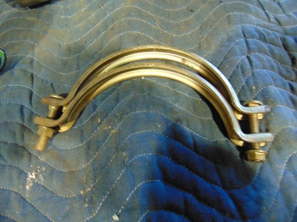 lot 109 image: Exhaust Tip with Clamps