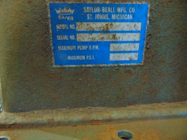 lot 127 image: Air Compressor Pump