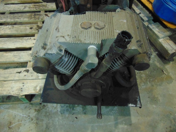 lot 129 image: Some Type Of Homemade Motor Or Compressor