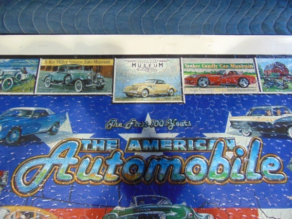 lot 164 image: Large Automobile Framed Puzzle